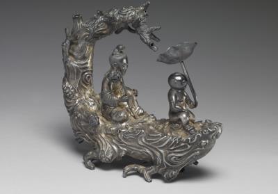 图片[2]-Silver orchid raft, Qianlong reign (1736-1795), Qing dynasty-China Archive